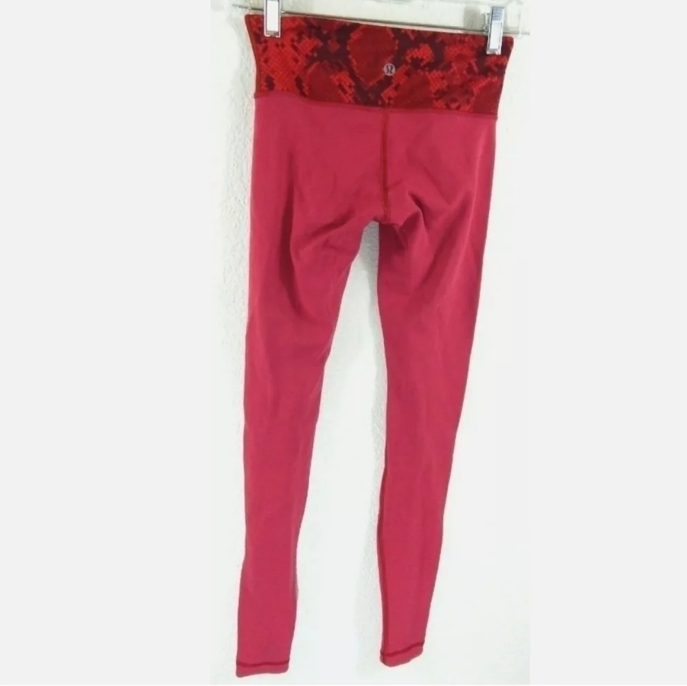 Lululemon Wunder Under Ziggy Snake